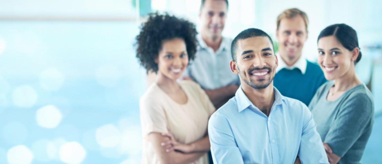 Professional workspace setting for link building training