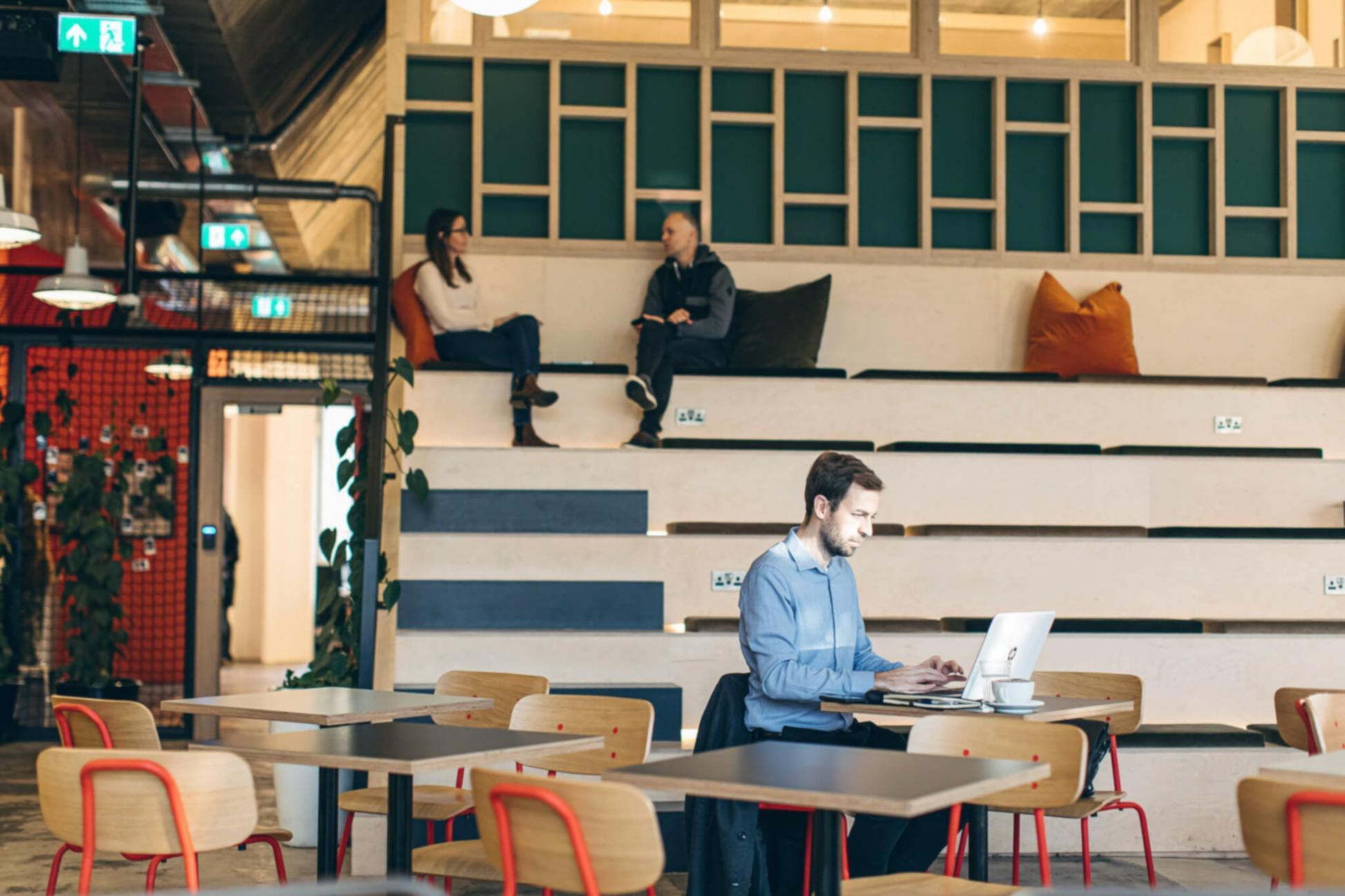 Professional workspace showing link building strategy planning